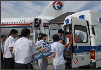 龙门县机场、火车站急救转院